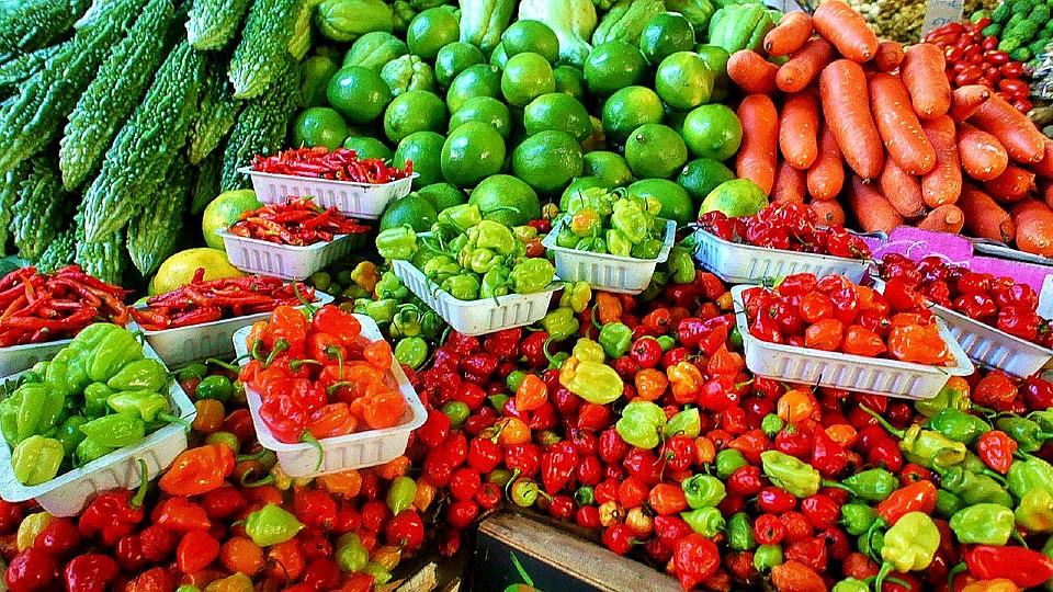 Il colore degli alimenti