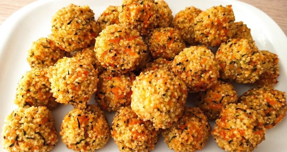 Polpette di miglio e carote