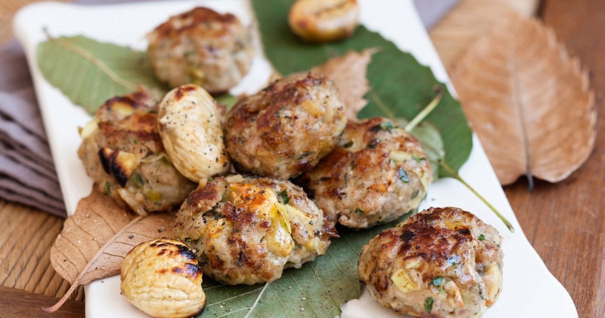 Polpette di San Martino alle castagne